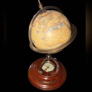 Mercator Terrestrial Globe with Compass